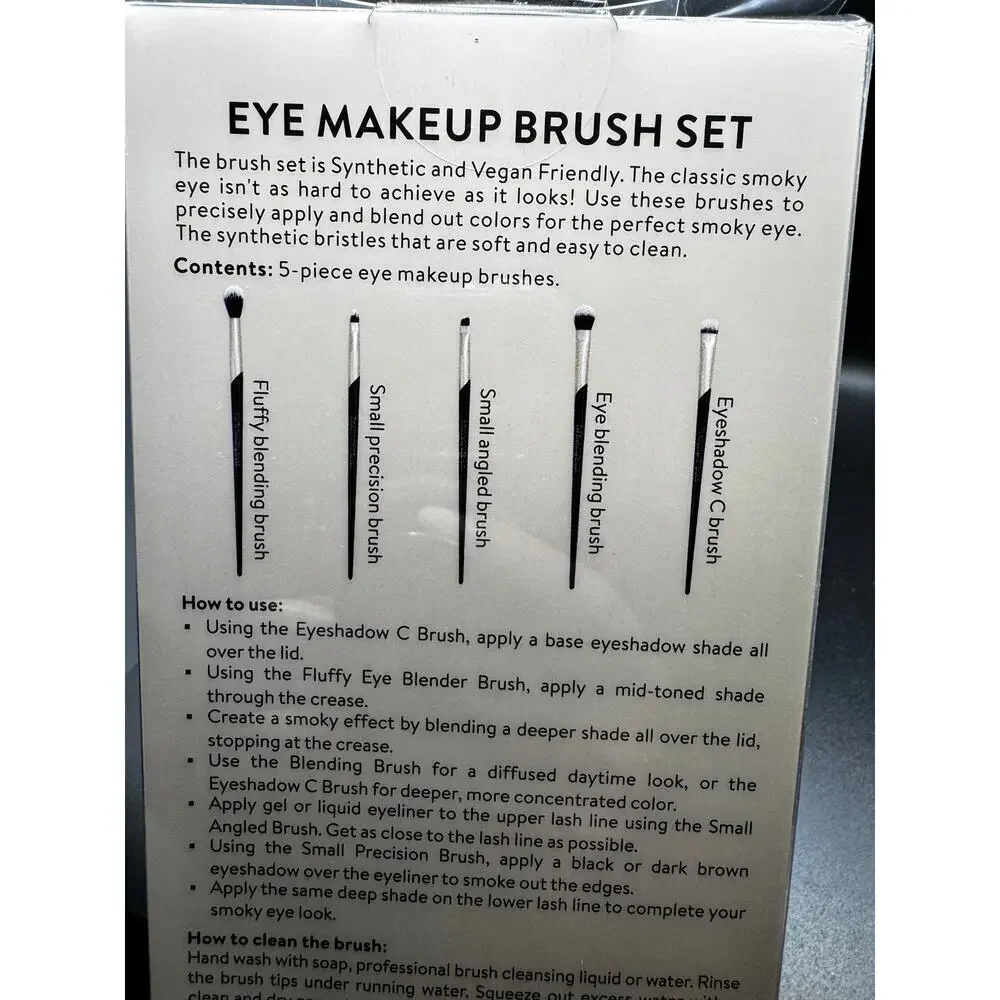 NWT 5pc Eye Brush Set